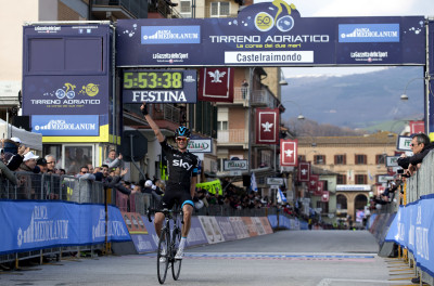 Wouter Poels vince la 4° tappa della Tirreno Adriatico 2015