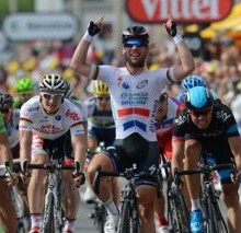 Cavendish rompe il ghiaccio al Tour de France!