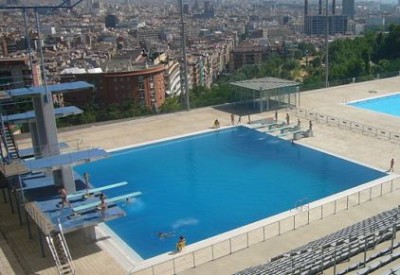 piscina mondiali Barcellona tuffi
