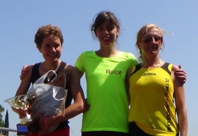 Podio femminile Trofeo Fratres Città di Anghiari 2015