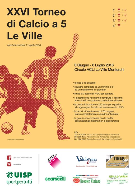 Locandina Torneo Le Ville 2016 1
