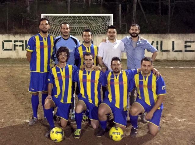 squadra vincitrice Torneo Calcetto Le Ville 2015