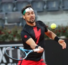 L’Italia del tennis esulta con l’impresa di Fognini a Roma