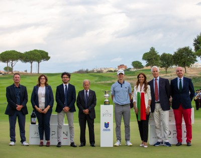 Cerimonia di premiazione Open d'Italia